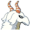 Albongo back sprite from Pokémon Monomyth