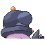 Alien Ogo back sprite from Pokémon Monomyth