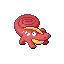 Anolite shiny front sprite from Pokémon Monomyth