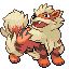 Arcanine front sprite from Pokémon Monomyth
