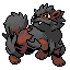 Arcanine shiny front sprite from Pokémon Monomyth