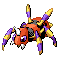 Ariados front sprite from Pokémon Monomyth