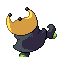 Balluna shiny back sprite from Pokémon Monomyth