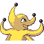 Balonceo shiny back sprite from Pokémon Monomyth