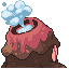Barbotite shiny back sprite from Pokémon Monomyth