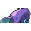 Baskoil shiny back sprite from Pokémon Monomyth