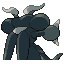 Binburtres shiny back sprite from Pokémon Monomyth