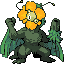 Blomkappe shiny front sprite from Pokémon Monomyth