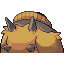 Bogrudge shiny back sprite from Pokémon Monomyth