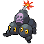 Boombomb front sprite from Pokémon Monomyth