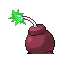 Boomboom shiny back sprite from Pokémon Monomyth
