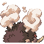 Boruketel back sprite from Pokémon Monomyth