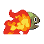 Burincod back sprite from Pokémon Monomyth