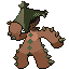Cacturne shiny front sprite from Pokémon Monomyth