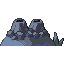 Camerupt shiny back sprite from Pokémon Monomyth