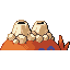 Camerupt back sprite from Pokémon Monomyth
