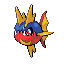 Carvanha front sprite from Pokémon Monomyth