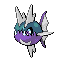 Carvanha shiny front sprite from Pokémon Monomyth