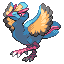 Cassowar front sprite from Pokémon Monomyth