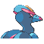 Cassowar back sprite from Pokémon Monomyth