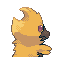 Chikemy shiny back sprite from Pokémon Monomyth