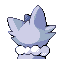 Clairvynx back sprite from Pokémon Monomyth