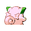 Clefairy shiny back sprite from Pokémon Monomyth