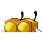 Combee back sprite from Pokémon Monomyth
