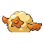 Cottonee shiny back sprite from Pokémon Monomyth