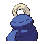 Cozycoon back sprite from Pokémon Monomyth