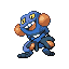 Croagunk front sprite from Pokémon Monomyth