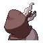 Crookyrie shiny back sprite from Pokémon Monomyth