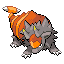 Doedicrush front sprite from Pokémon Monomyth