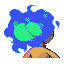 Dokei shiny back sprite from Pokémon Monomyth