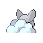 Dolleep shiny back sprite from Pokémon Monomyth