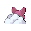 Dolleep back sprite from Pokémon Monomyth