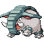 Donphan front sprite from Pokémon Monomyth