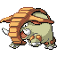 Donphan shiny front sprite from Pokémon Monomyth