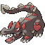 Drawhide front sprite from Pokémon Monomyth
