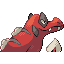 Drawhide shiny back sprite from Pokémon Monomyth