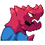 Druddigon back sprite from Pokémon Monomyth
