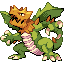 Druddigon shiny front sprite from Pokémon Monomyth