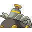 Dusknoir back sprite from Pokémon Monomyth