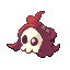 Duskull shiny front sprite from Pokémon Monomyth