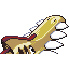 Enguardian shiny back sprite from Pokémon Monomyth