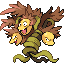 Exegglint shiny front sprite from Pokémon Monomyth