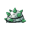Ferroseed back sprite from Pokémon Monomyth