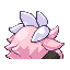 Fluffingo back sprite from Pokémon Monomyth