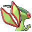 Flygon back sprite from Pokémon Monomyth