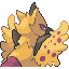 Fowlemist shiny back sprite from Pokémon Monomyth